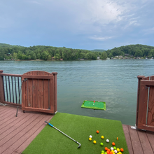 Load image into Gallery viewer, Float N' Chip- 6' x 8' Floating Golf Green- THE BIG DADDY- LARGE POOL & POND SERIES- FREE SHIPPING