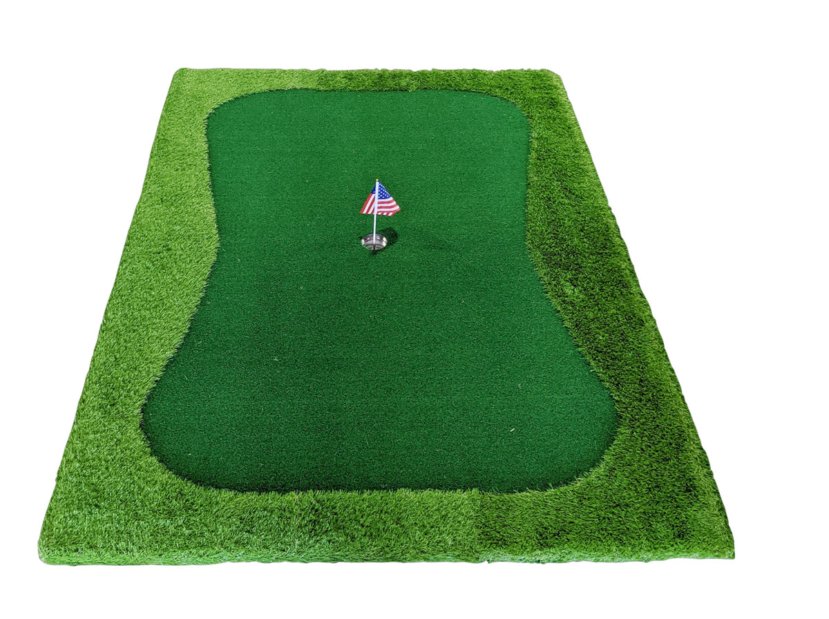 Float N' Chip 6' x 8' Floating Golf Green, Floating Putting Greens