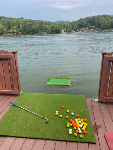 Floating Golf Green Tee Mat