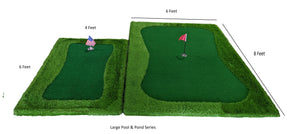 Float N' Chip- 6' x 8' Floating Golf Green-