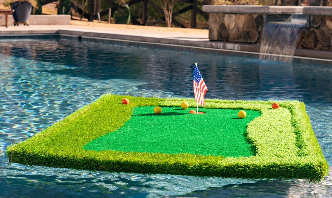 Floating Golf Green, Floating Chipping Green, Floating golf green for pool